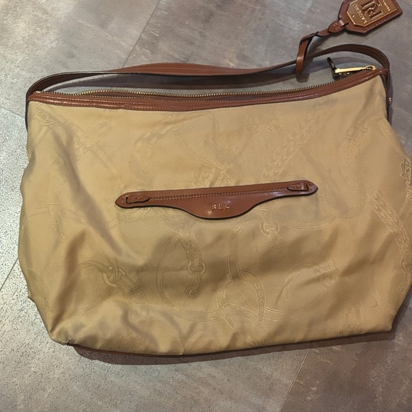 Ralph Lauren Beige Hobo Bag - Picture 2 of 3